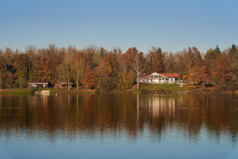 Gemeinde Kirchdorf Landkreis Rottal-Inn Waldsee Lago Herbst (Dirschl Johann) Deutschland PAN